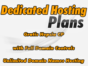 Half-price dedicated hosting plans